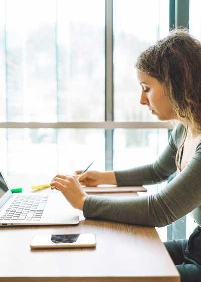 Girl Studying