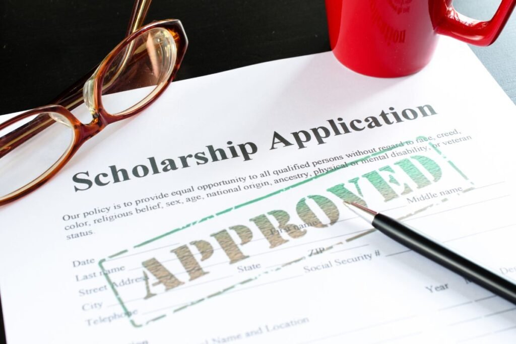 scholarship application approved